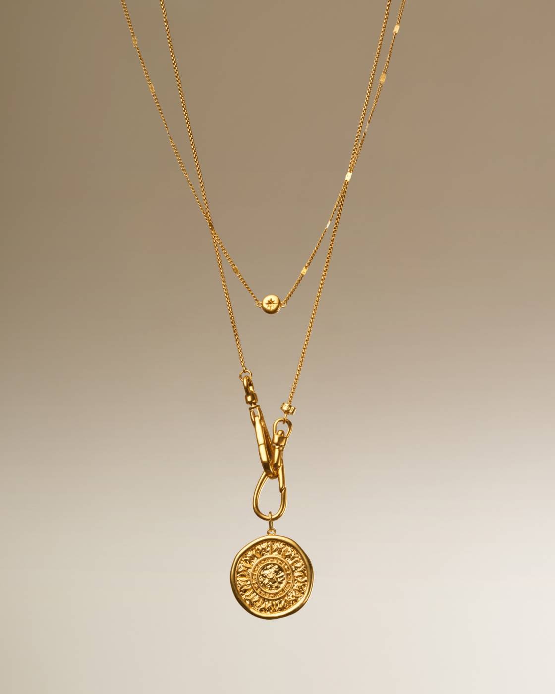 Ophena Waterproof Gold Necklace