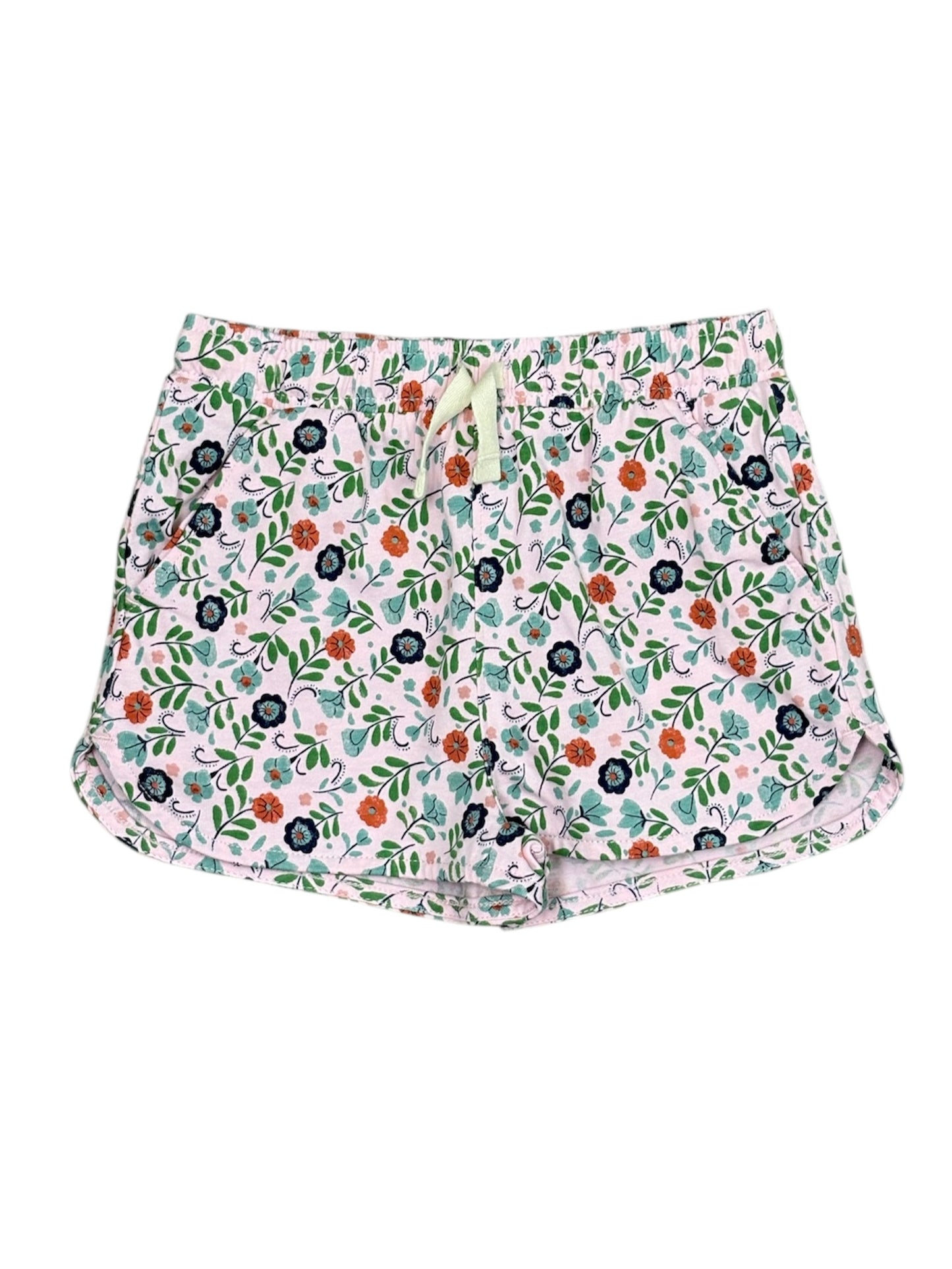 Azulejo Floral Tie Shorts