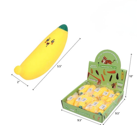 5.5” Squishy Banana