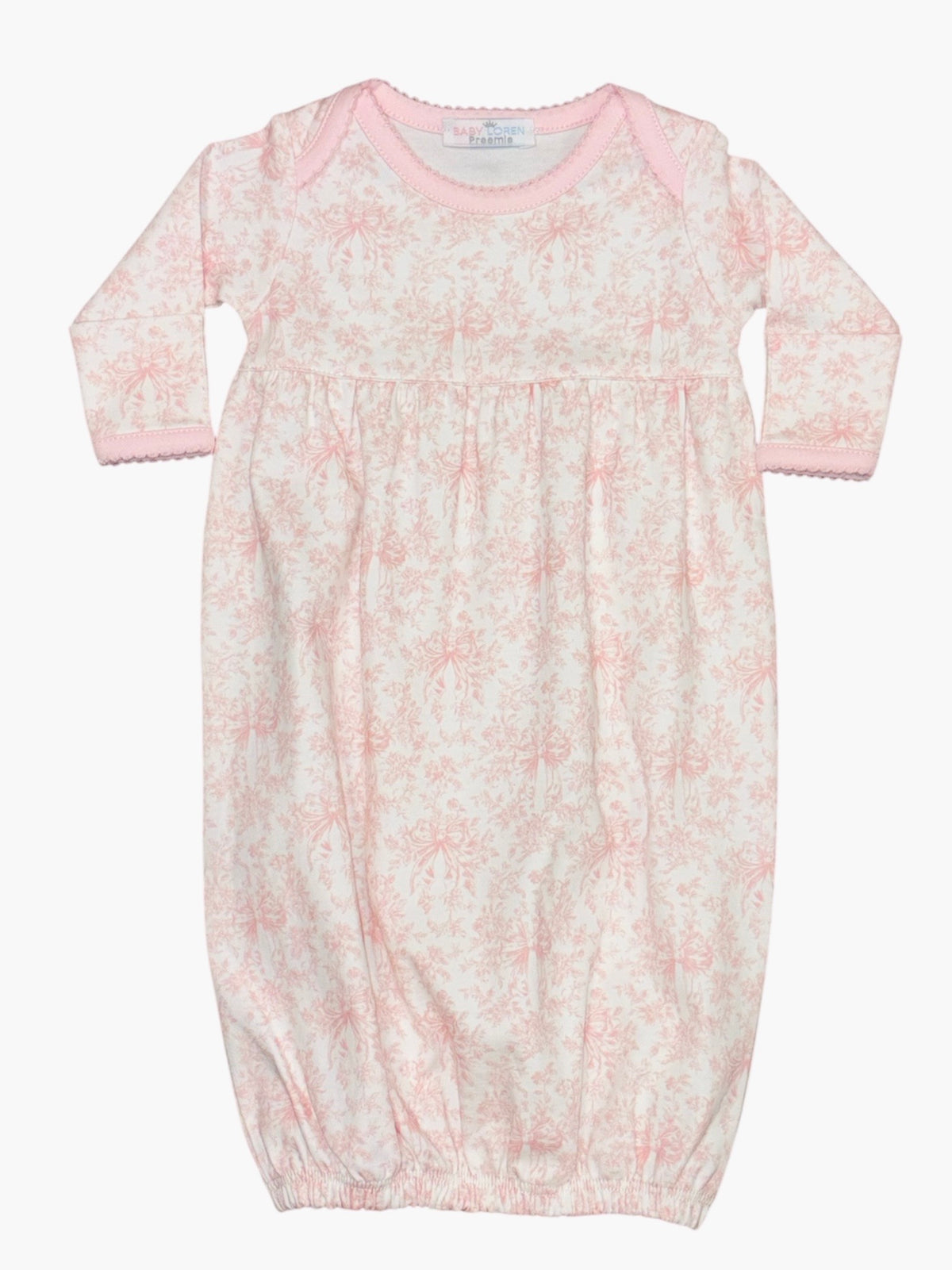 Gigi Pink Toile Gown