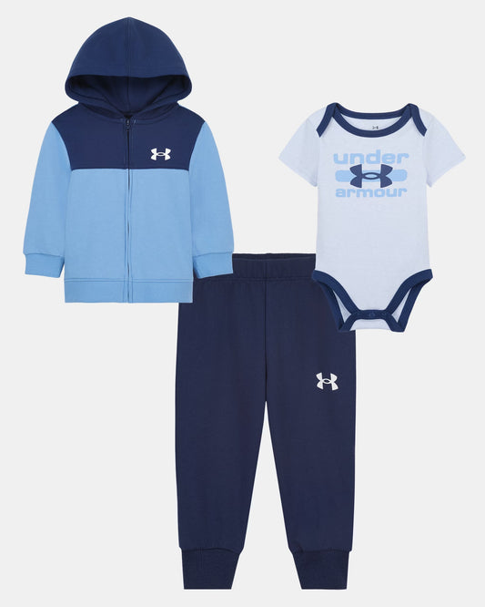 3PC Full-Zip Hoodie Set