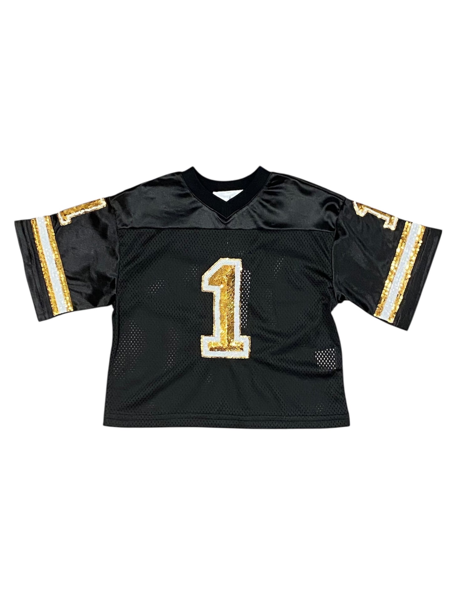 Black & Gold Jersey Set