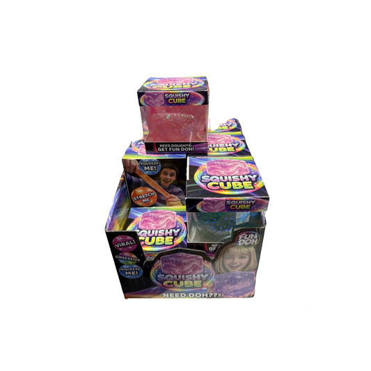 Sugar Squish Glitter Cube