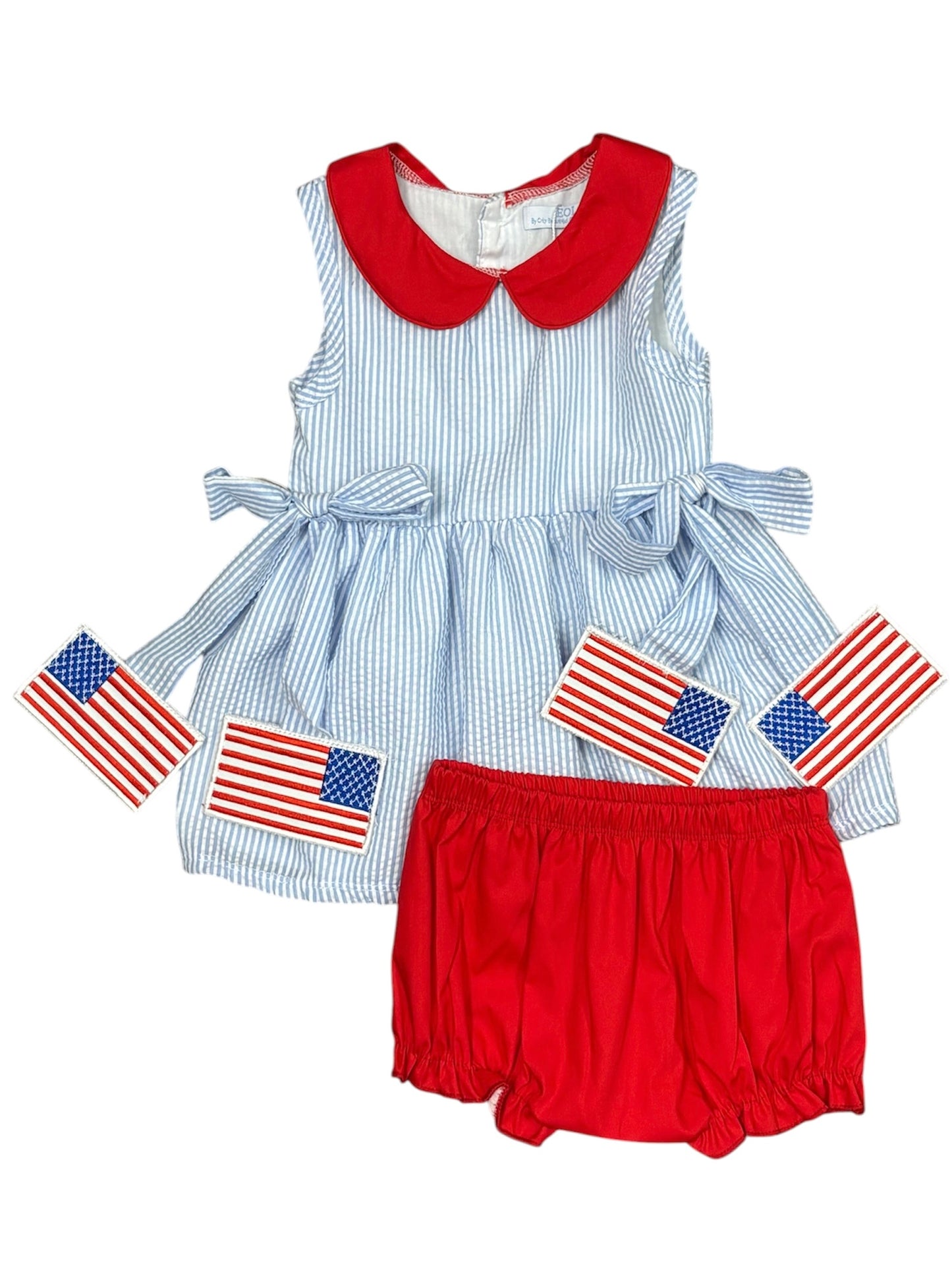 Flag Side Tag Bloomer Set