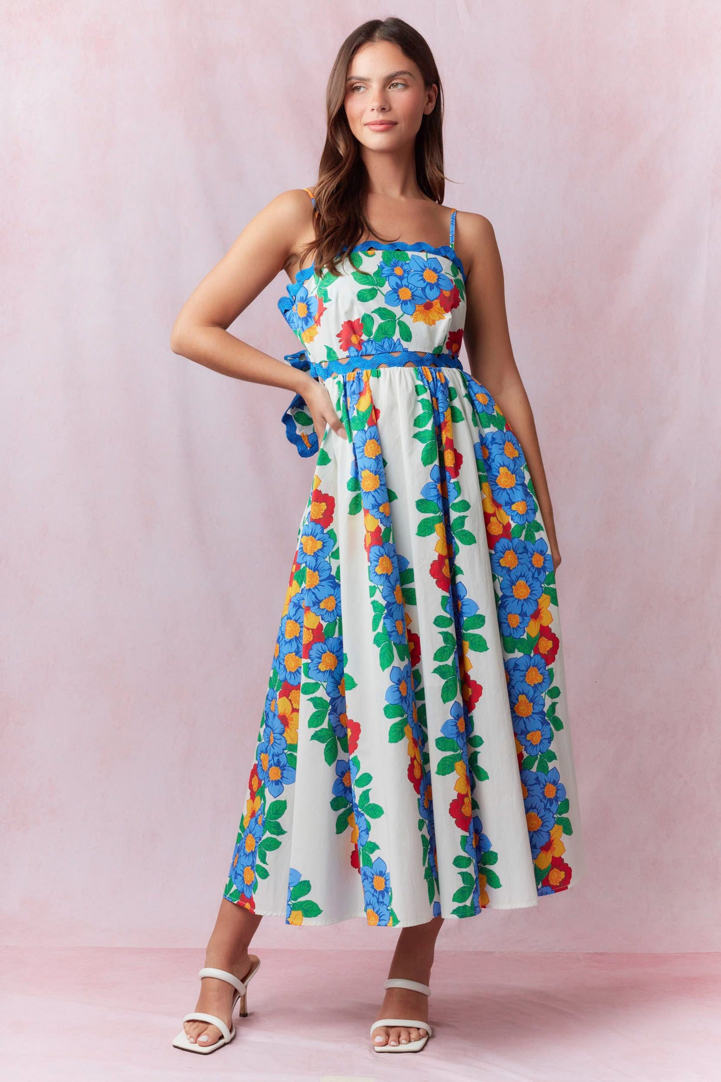 Poppy Floral Maxi Dress