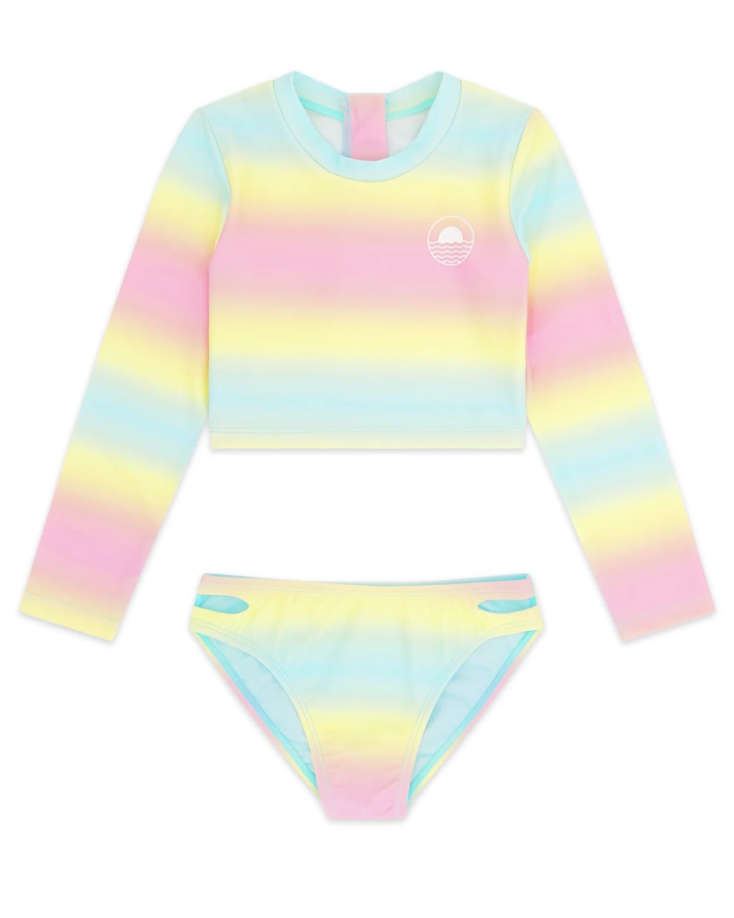 Waves 4 Days Rashguard Bikini - Sunrise Sky