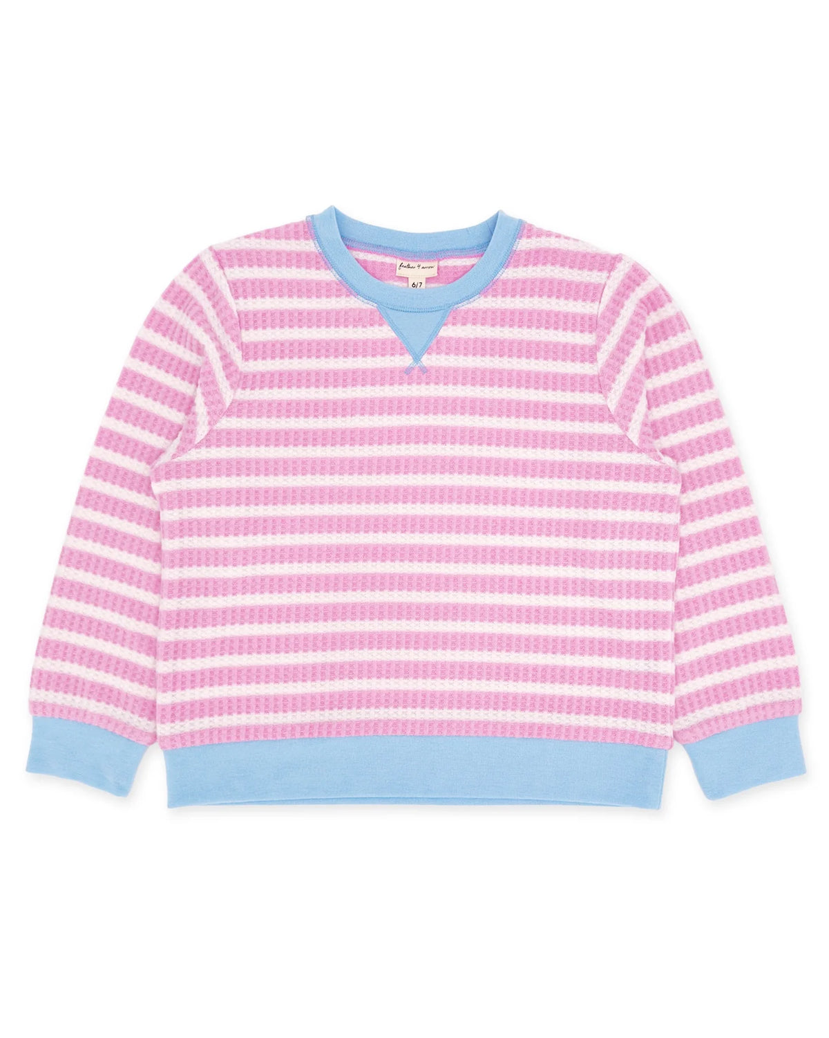 Scout Stripe Top - Pink Gloss Thermal