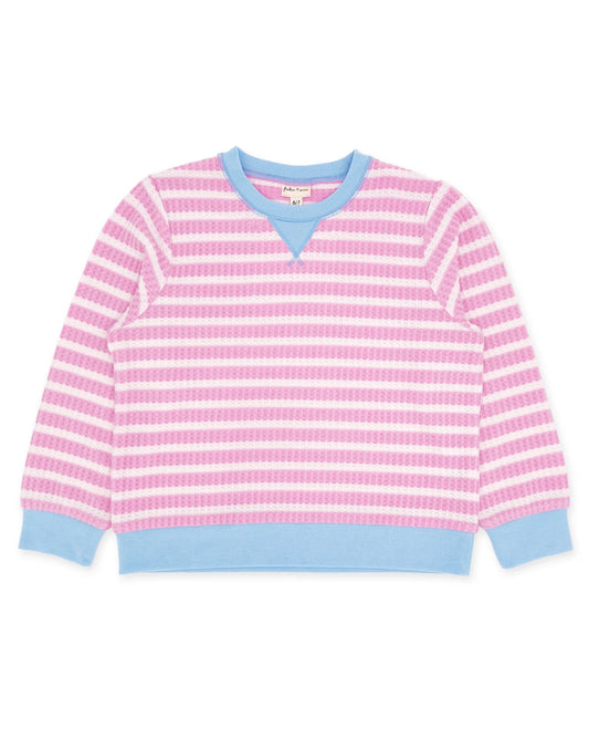 Scout Stripe Top - Pink Gloss Thermal