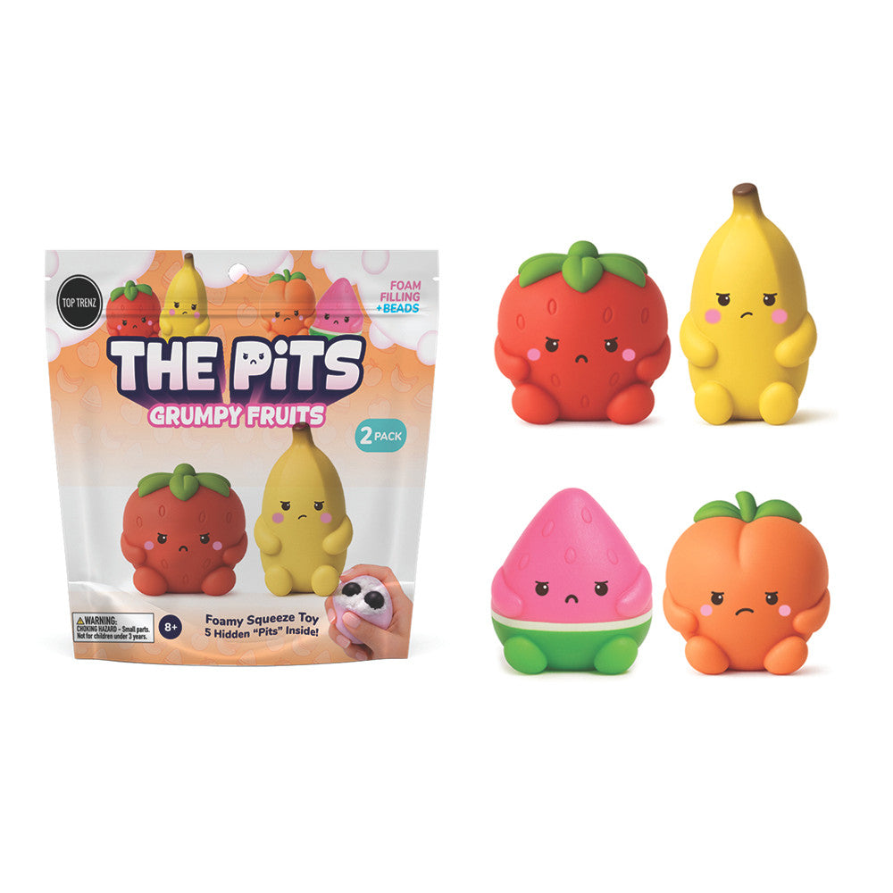2-Pack The Pits Sensory Fruit