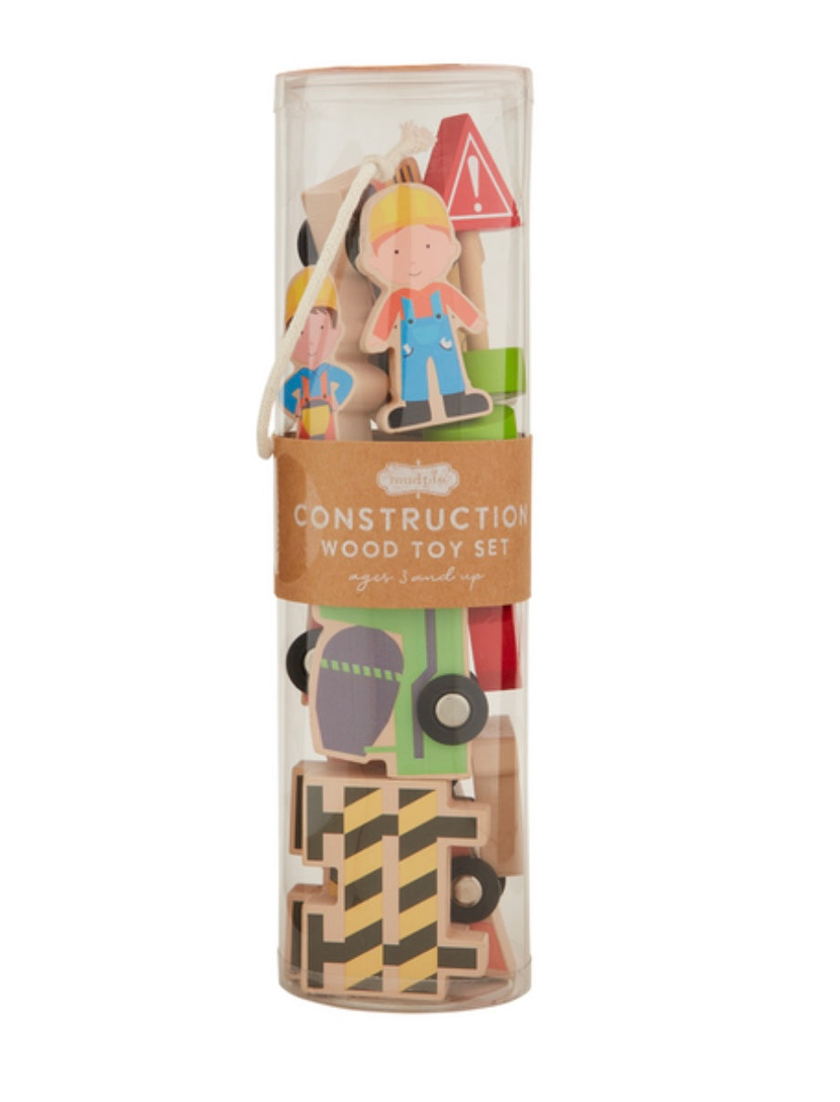 Construction Wood Toy Set