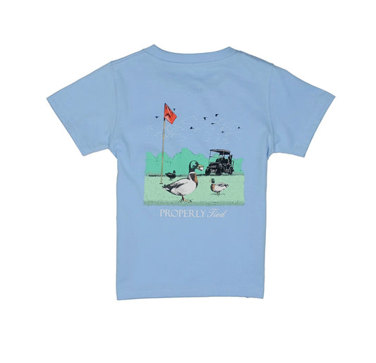Fowl Play SS Light Blue Shirt