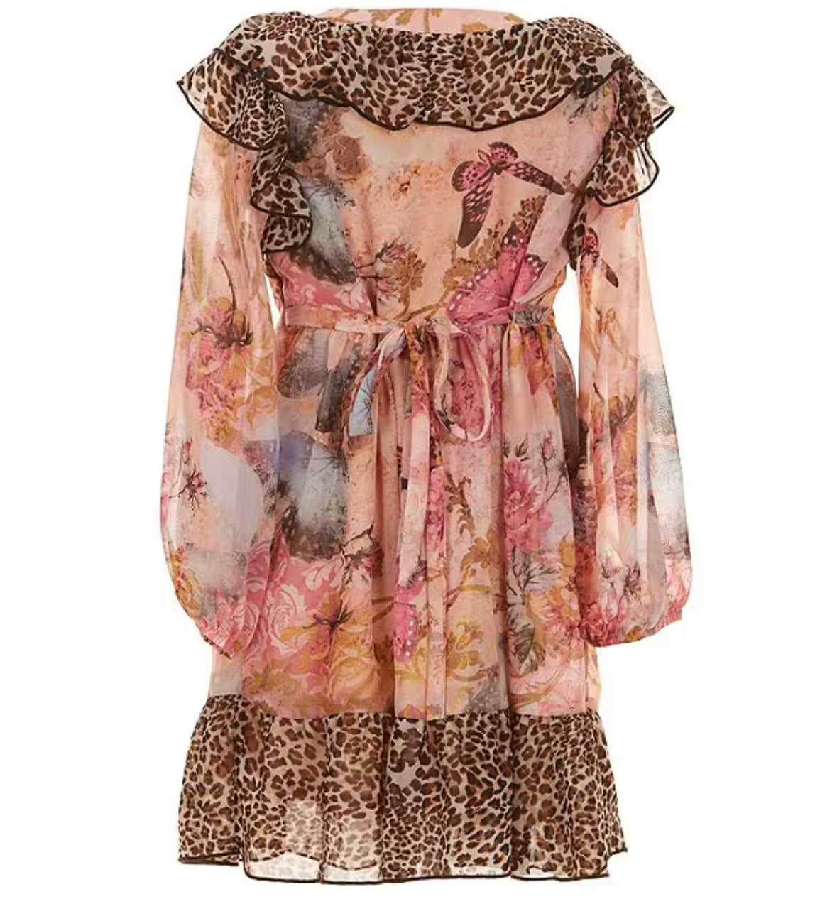 Floral/Animal Shift Dress