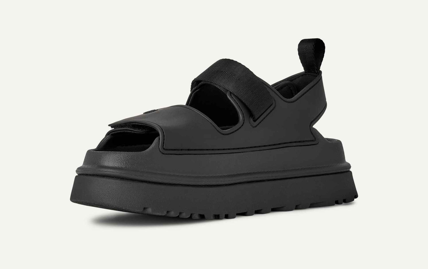 Women Golden Glow Sandal - Black