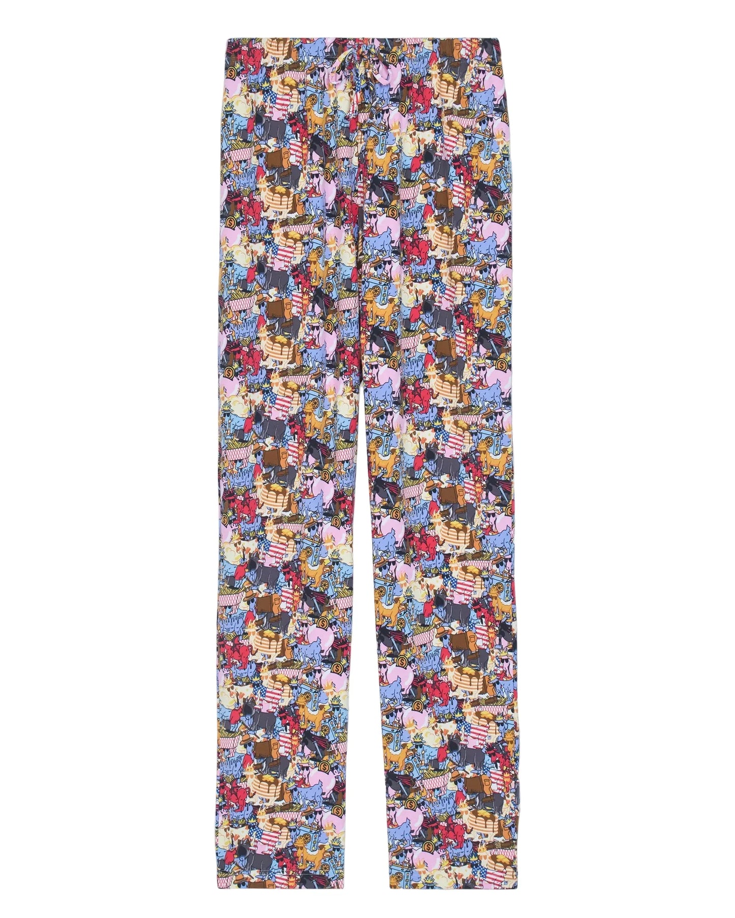 Multi Sticker Pajama Pants