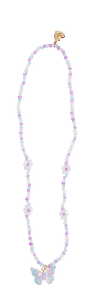 Butterflies and Daisies Necklace