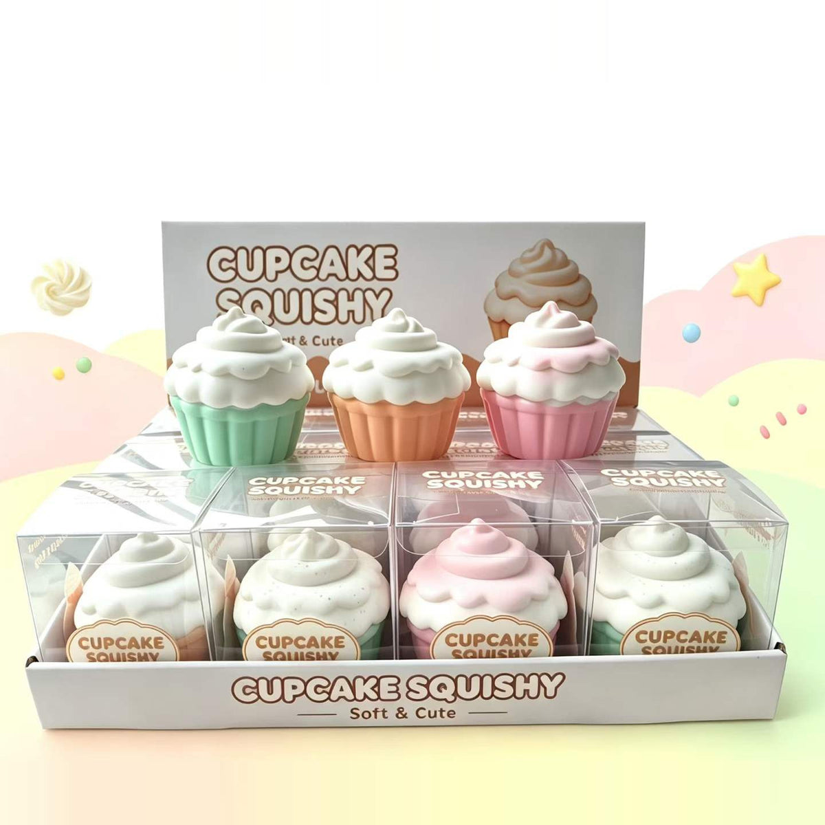 Cupcake Crunchy Squishy