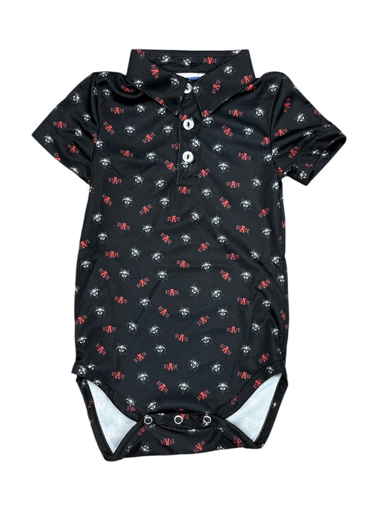 Arkansas State Red Wolves Embroidered Bodysuit