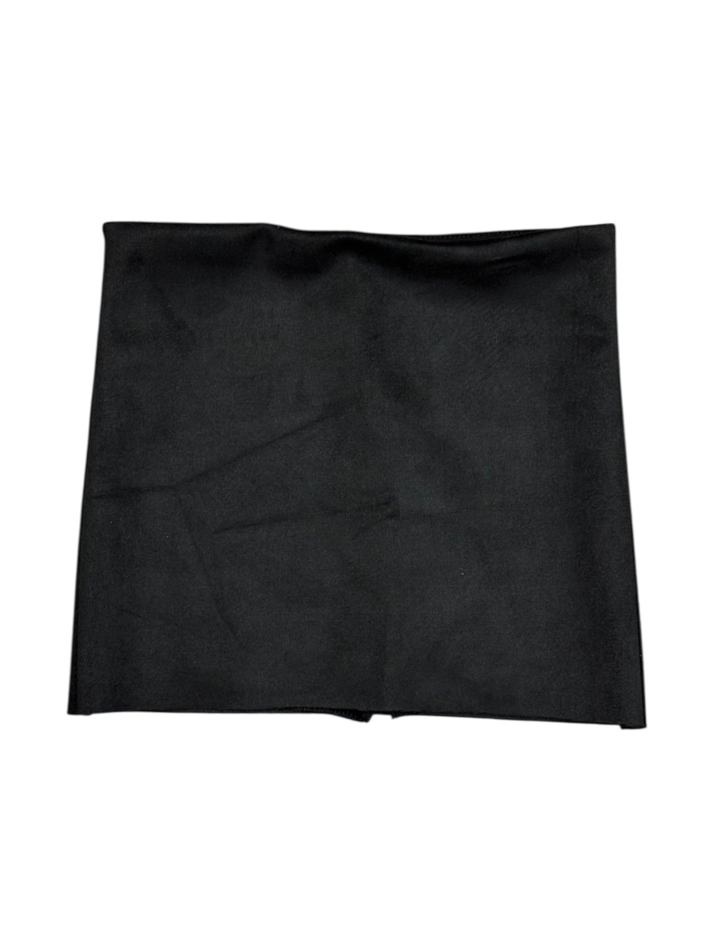 Black Suede Skort
