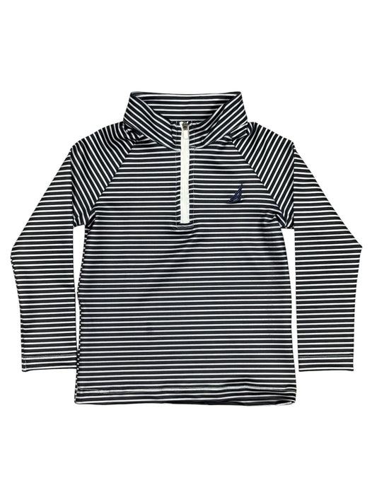 Levi Navy Performance Striped Pullover