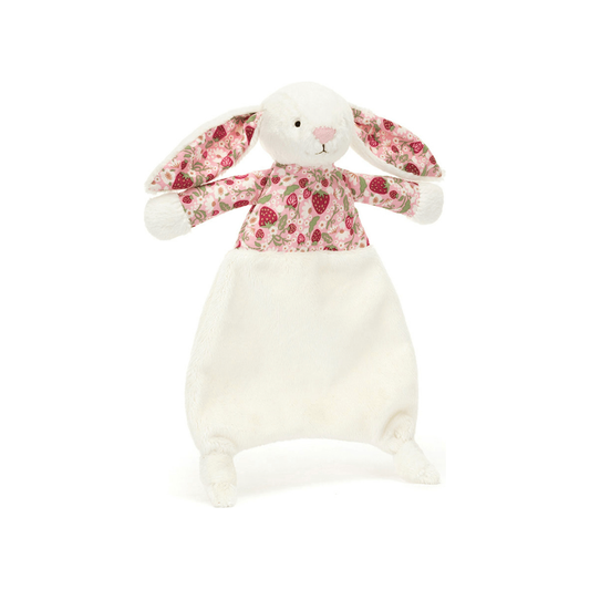 Blossom Cream Berry Bunny Comforter Jellycat