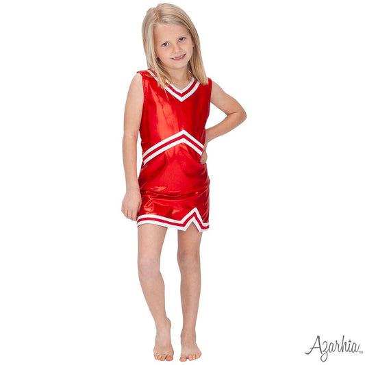 Shimmer Cheer Suit Red