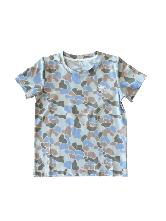 Backwater Camo Perf Tee