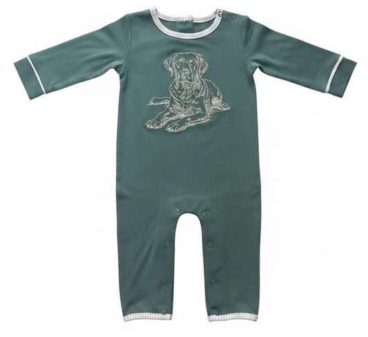 Man's Best Friend Boys Romper