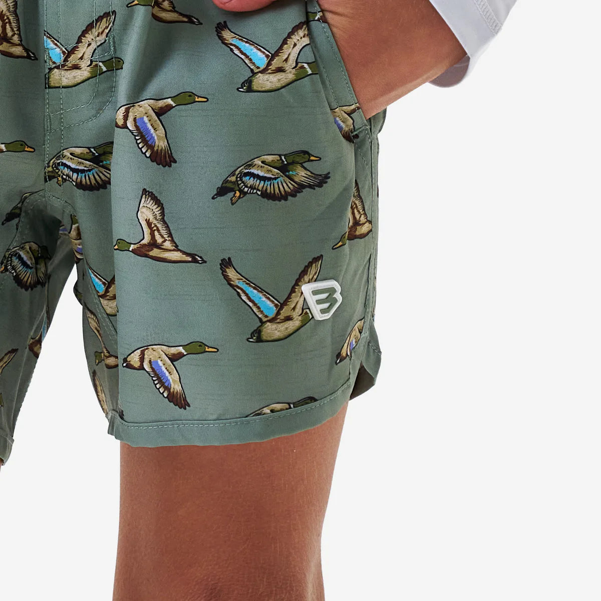 Swim Trunk - Jumbo Mallards - Green