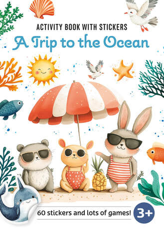 A Trip to The Ocean Activity Book!