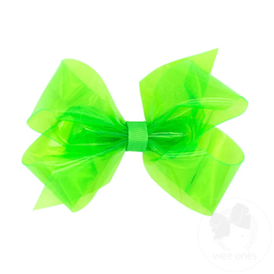 Small Neon Green Swim Bow (SNG)