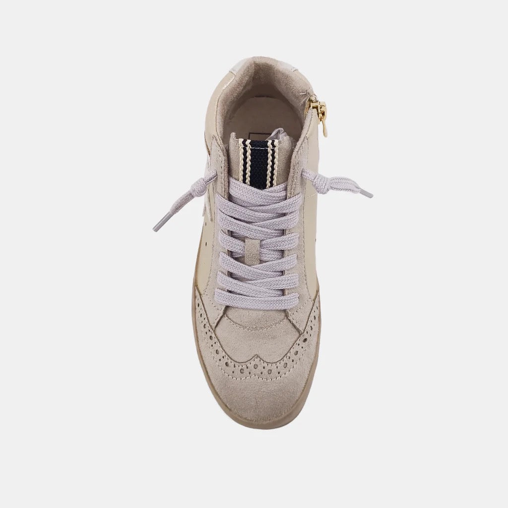 Paulina Gold Sneakers