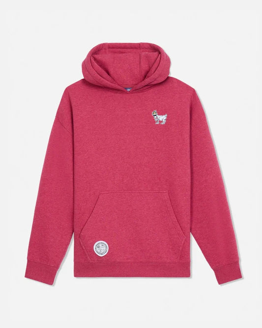 OG Hooded Sweatshirt-Cardinal Heather