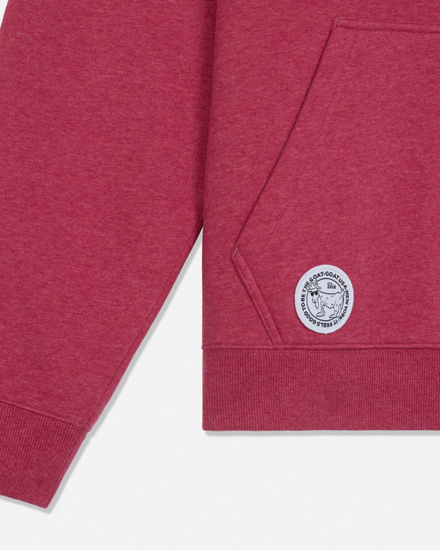 OG Hooded Sweatshirt-Cardinal Heather