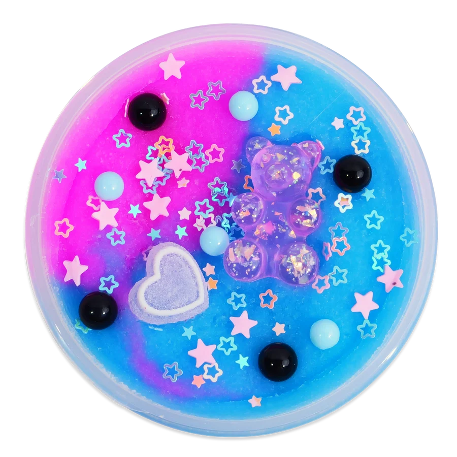 Cotton Candy Boba Slush Slime