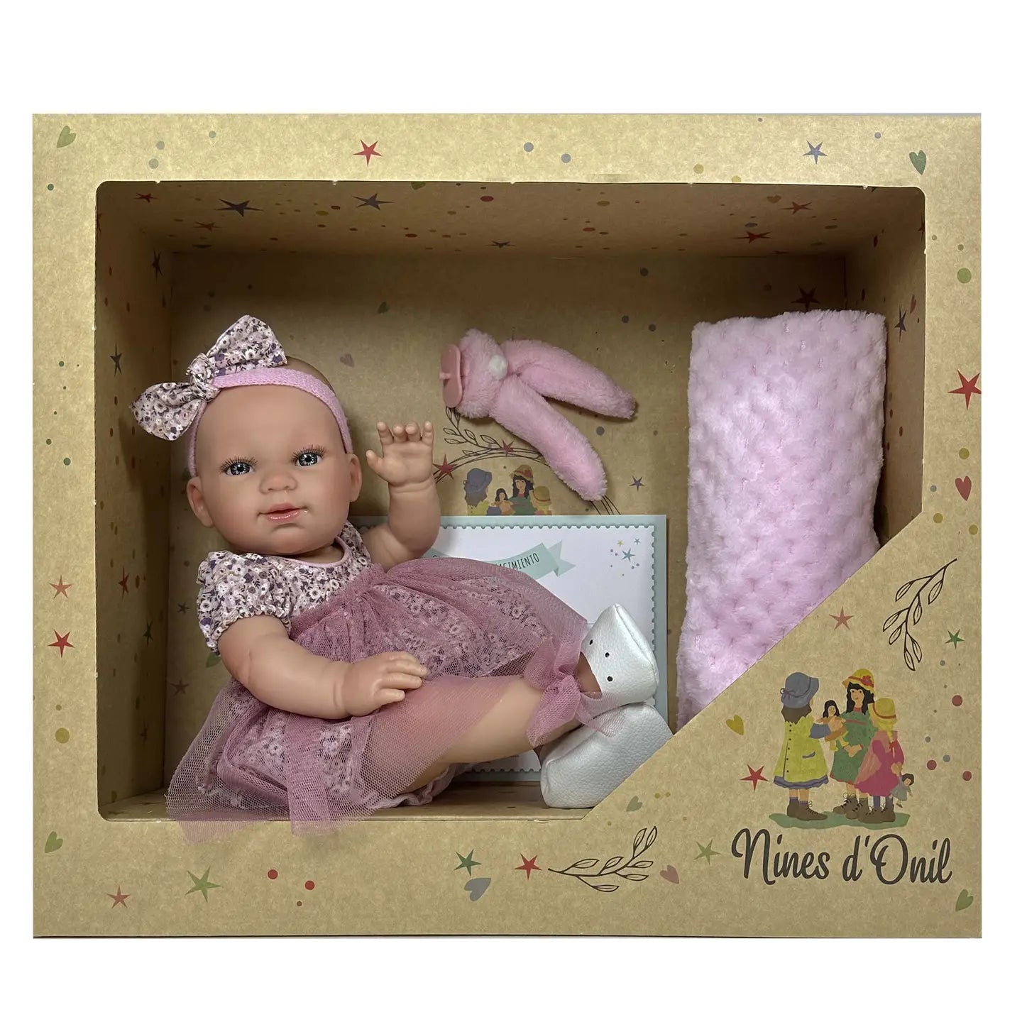 Baby Reborn Girl Doll Flower