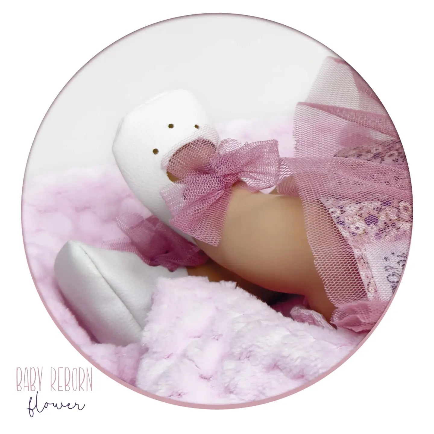 Baby Reborn Girl Doll Flower