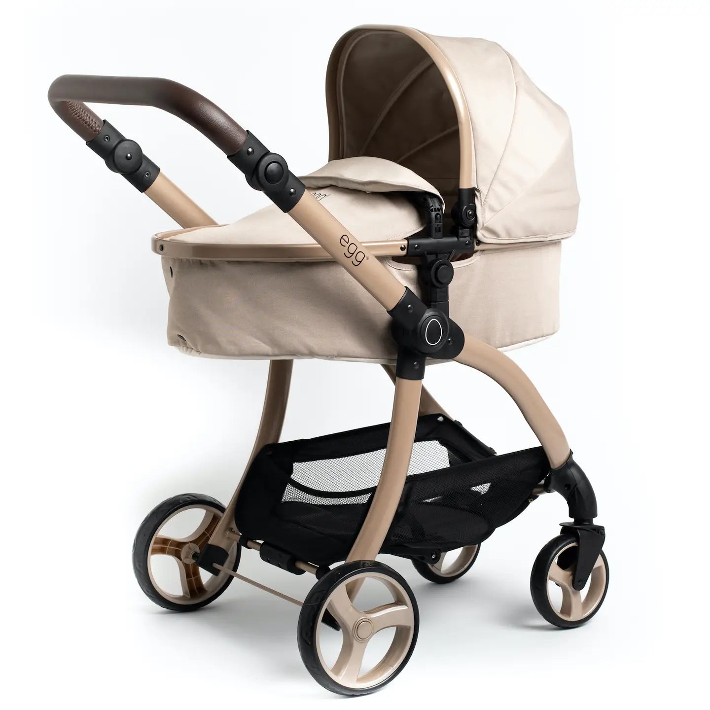 Egg Pram Doll Stroller- Feather