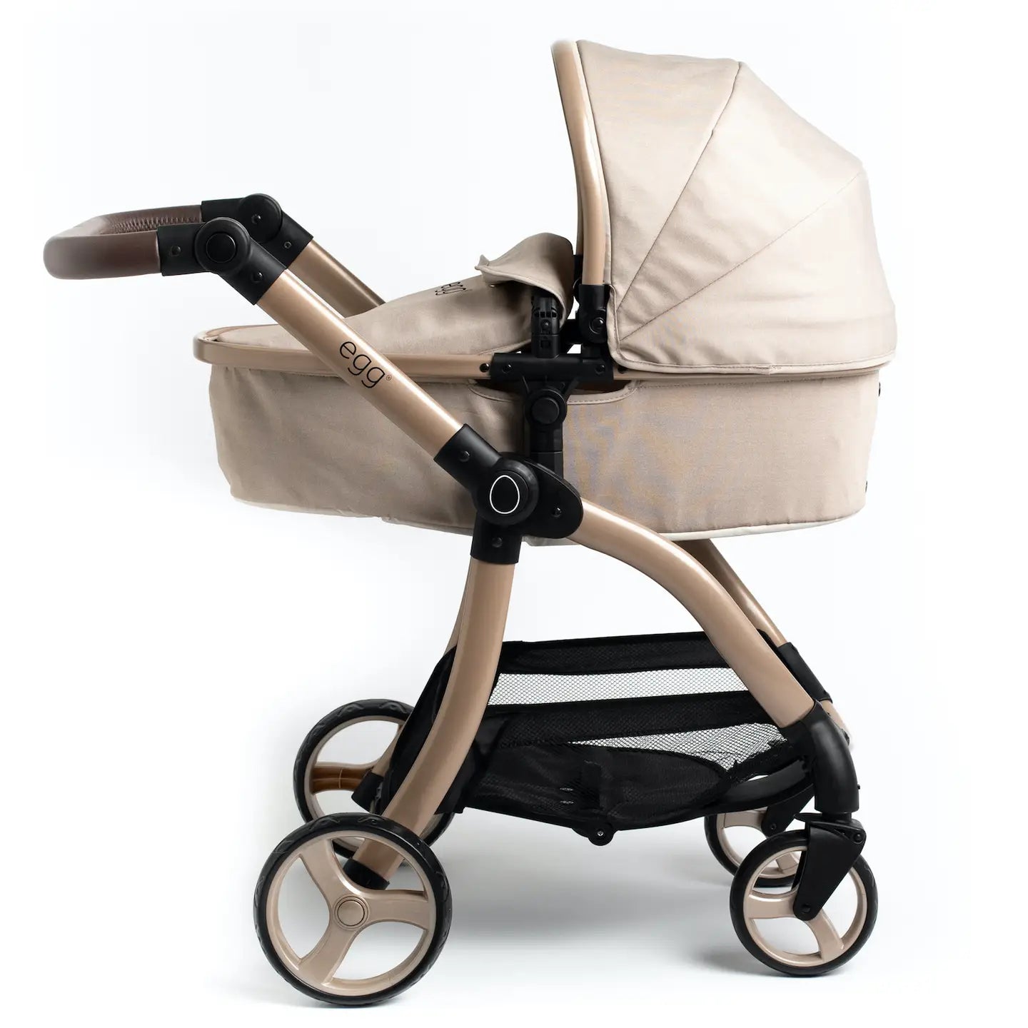 Egg Pram Doll Stroller- Feather