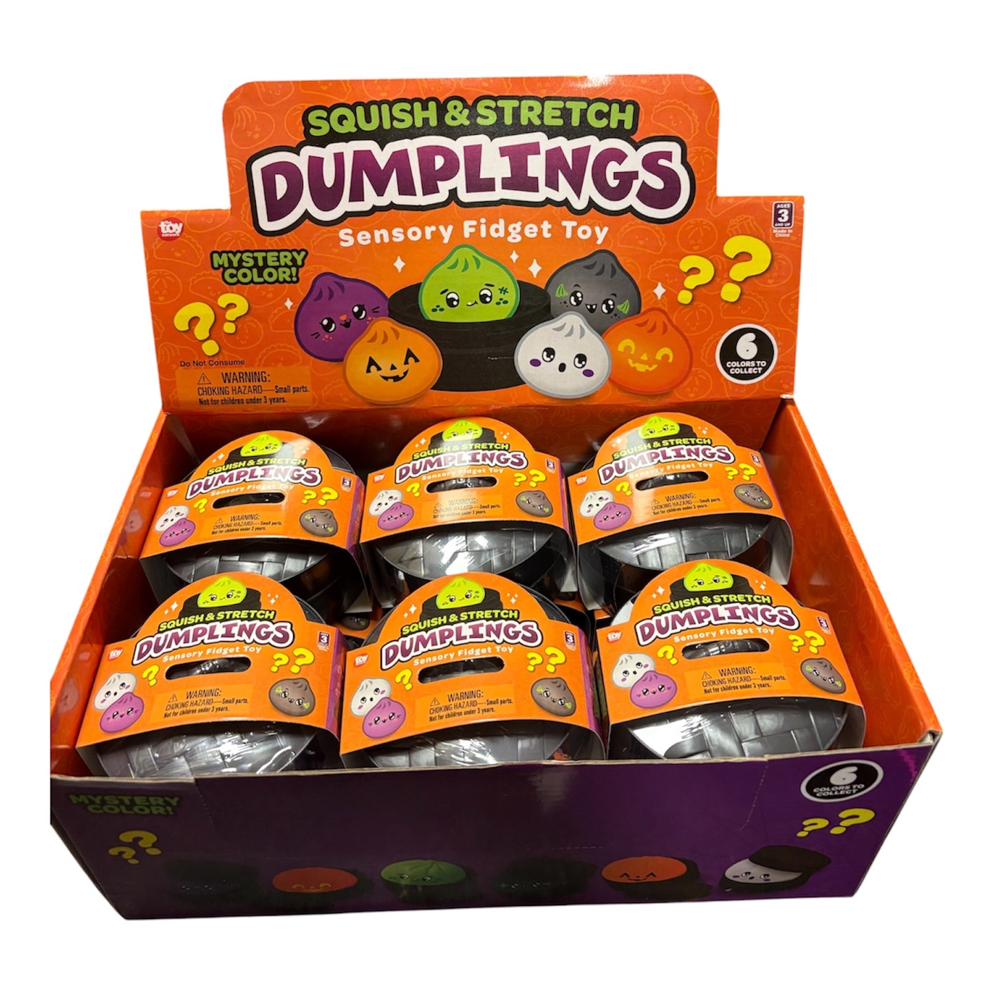 Halloween Squish & Stretch Dumplings
