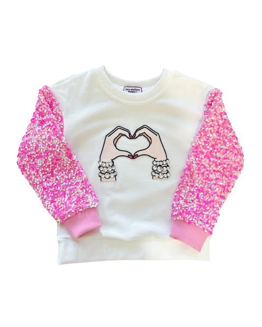 Swiftie Lover Patched Crewneck