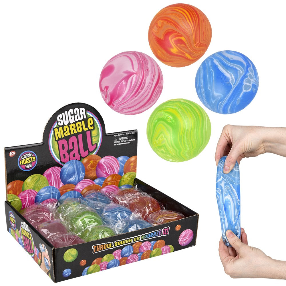 2.4" Squeezy Sugar Marble Ball
