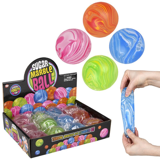 2.4" Squeezy Sugar Marble Ball