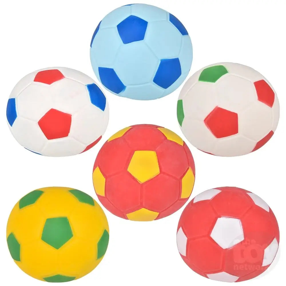 Jumbo Colorful Marshmallow Soccer Balls