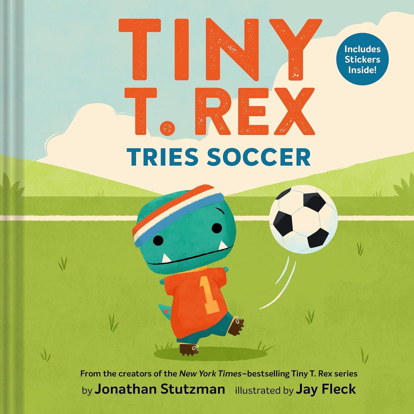 Tiny T.Rex Tries Soccer