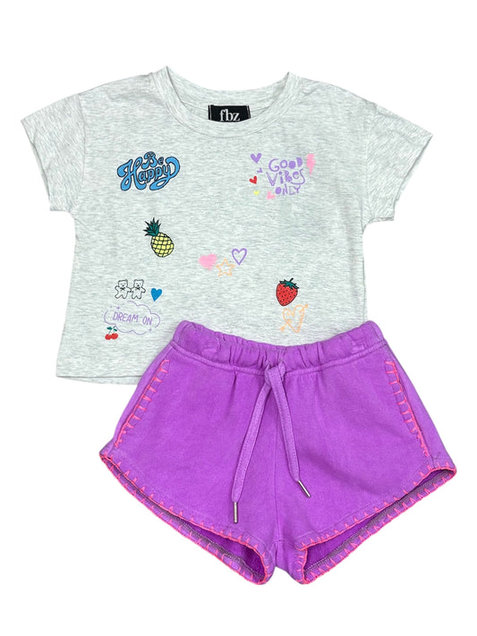 Neon Purple Shorts