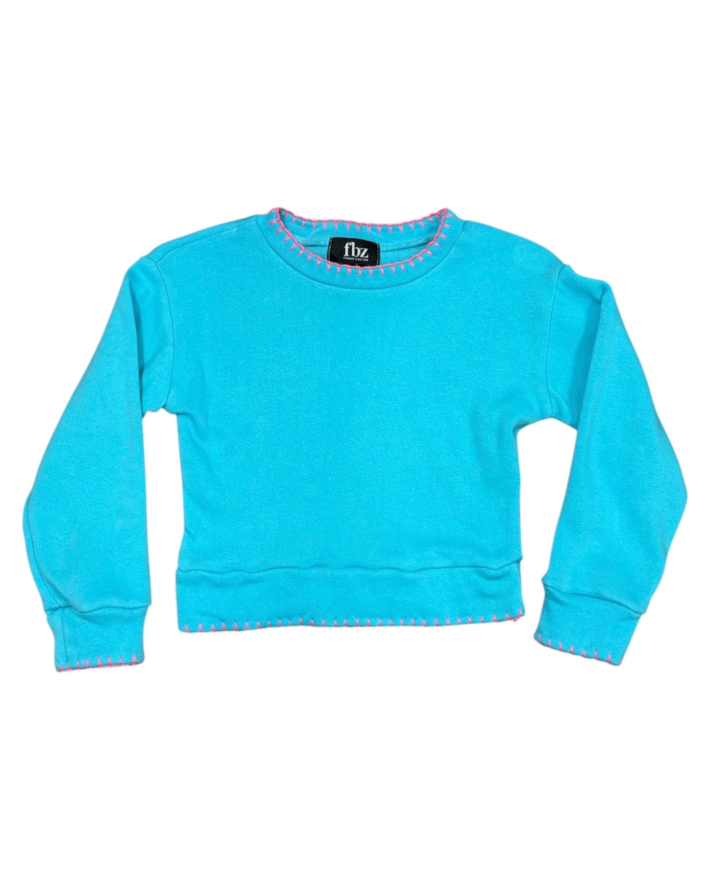 Neon Aqua Sweatshirt
