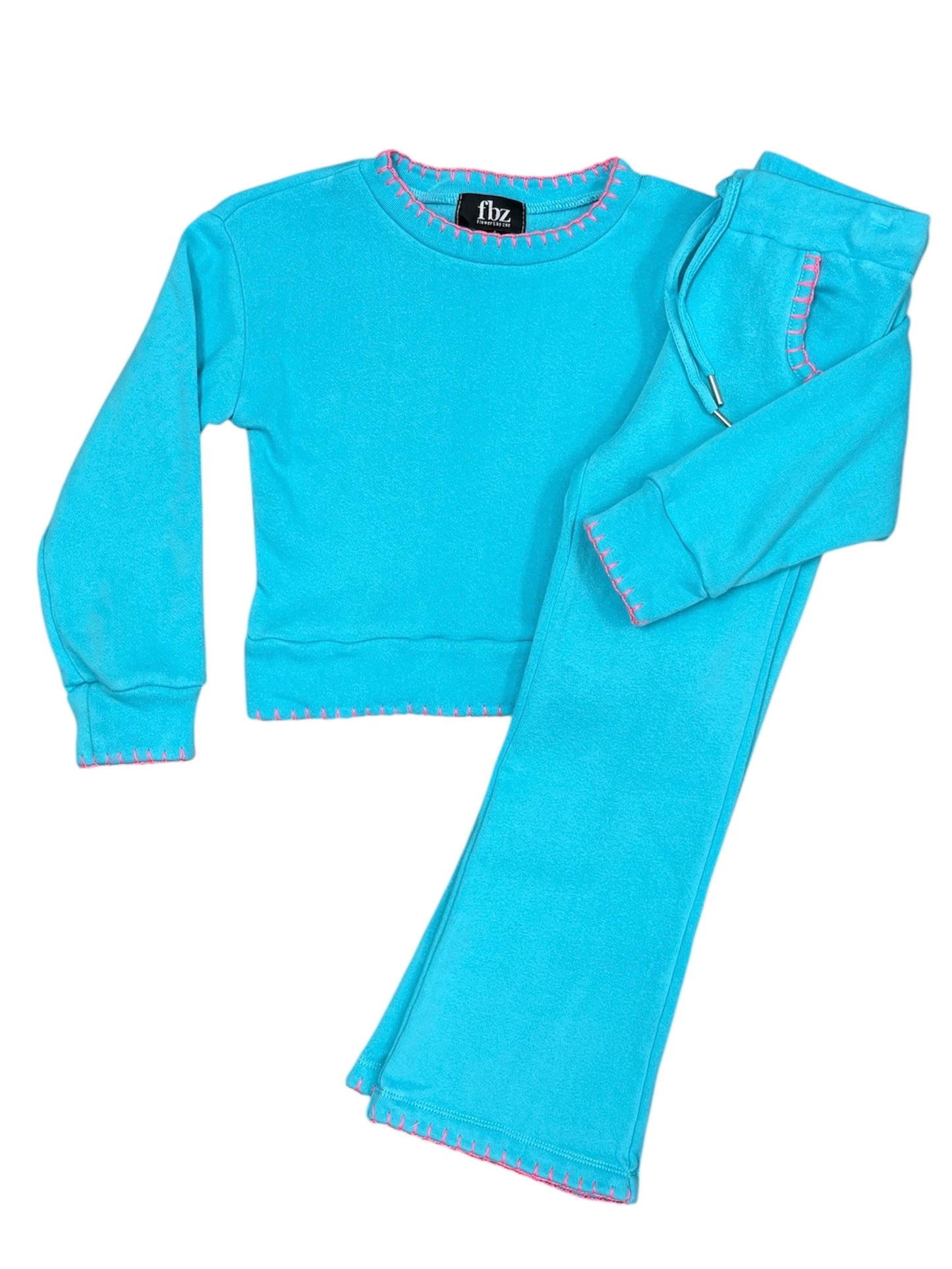 Neon Aqua Sweatshirt
