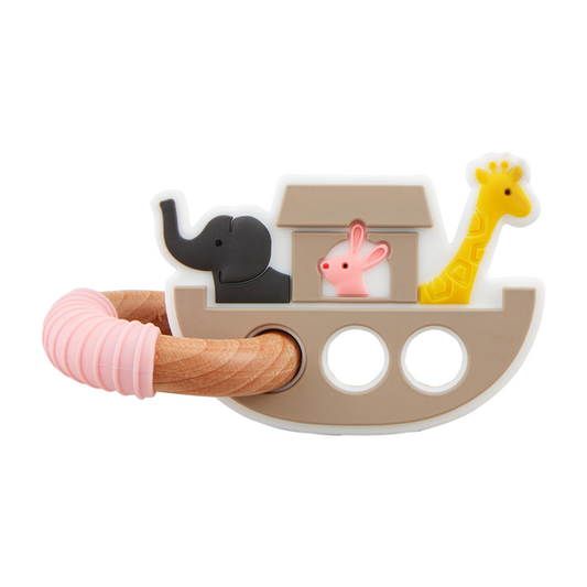 Noah’s Ark Silicone Teether