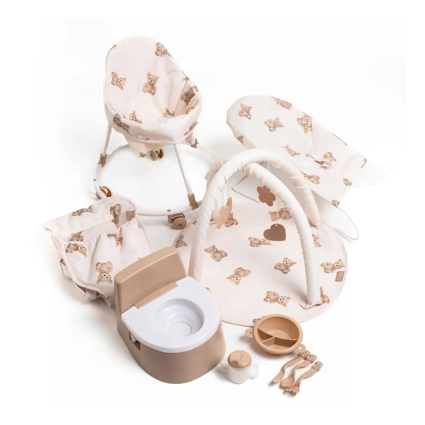Roma Teddy 10Pc Accessory Set