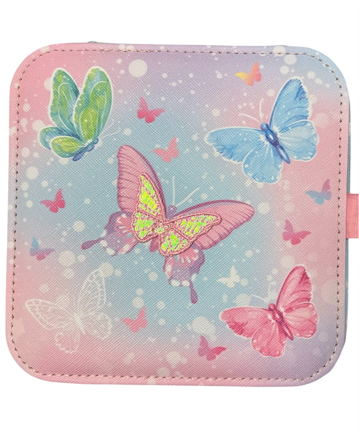 Jewelry Box With Mirror/Tie Dye Butterfly